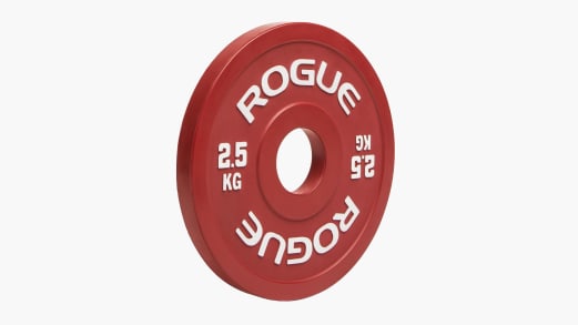 ROGUE KG チェンジプレート IWF公認品　2.5㎏　2枚ペア Rogue KG Change Plates (IWF) | Rogue Fitness